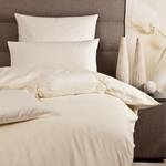 Biancheria da letto Rubin Tinta unita - Bianco crema - 155 x 200 cm + cuscino 80 x 80 cm