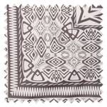 Parure de lit Sinaloah Noir / Blanc - 200 x 200 cm + 2 oreillers 80 x 80 cm