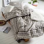 Biancheria da letto Sinaloah Nero/Bianco - 155 x 220 cm + cuscino 80 x 80 cm
