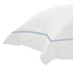 Biancheria da letto Smood frame Bianco / Blu - 155 x 200 cm + cuscino 80 x 80 cm