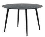 Table à manger Dipp Noir - 115 x 115 cm