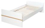 Set de chambre bébé Pia 2 pcs Blanc - Bois manufacturé