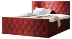 Boxspringbett Sky Lux Rot - Breite: 127 cm