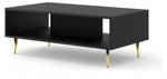 Table basse RAVENNA B CT90 Noir - Doré