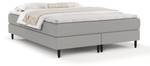 Boxspringbett Rowan Grau - Breite: 180 cm