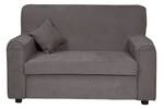 2-Sitzer festes Sofa  Baeza Grau - Holzwerkstoff - 125 x 85 x 73 cm