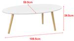 Table Basse Viborg Blanc