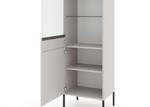 Vitrine ISEO SC54 2D Beige - Noir