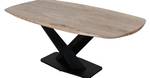 Table DANALI Noir - Bois manufacturé - 100 x 76 x 200 cm