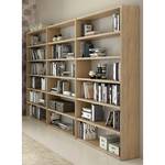 Boekenkast Empire eikenhouten look - Sonoma eikenhouten look - 276 x 221 cm