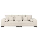 Bigsofa Aaron I Webstoff Hellbeige - Mit Hocker