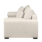 Bigsofa Aaron I Webstoff Hellbeige - Mit Hocker