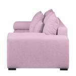 Bigsofa Aaron I Webstoff Mauve - Mit Hocker