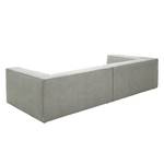 Bigsofa Big Cube Antiklederoptik Grau 270 x 66 cm - 6 Kissen