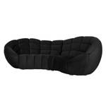 Bigsofa Blair Microfaser Schwarz