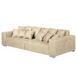 Bigsofa Caspe Antiklederoptik Sand