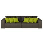 Bigsofa Caspe Webstoff Braun