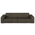 Bigsofa Caspe Webstoff Braun