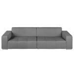 Bigsofa Caspe Webstoff Grau / Blau