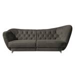 Bigsofa Ella Velours Velours - Braun - Armlehne davorstehend rechts