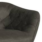 Bigsofa Ella Velours Braun - Armlehne davorstehend links