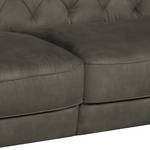 Bigsofa Ella Velours Velours - Braun - Armlehne davorstehend links