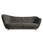 Bigsofa Ella Velours Braun - Armlehne davorstehend links