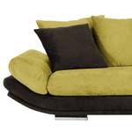 Bigsofa Etah Microfaser - Braun / Beige