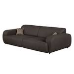 Bigsofa Giradot Webstoff Webstoff - Dunkelbraun / Braun