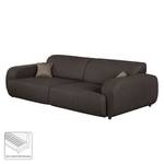 Bigsofa Giradot Webstoff Webstoff - Dunkelbraun / Braun