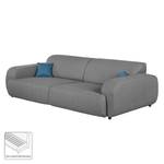 Bigsofa Giradot Webstoff Grau / Blau