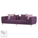 Bigsofa Goodluck Webstoff - Brombeere