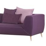 Bigsofa Goodluck Webstoff - Brombeere