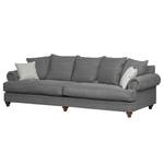 Bigsofa Goodwick Baumwollstoff Grau / Hellgrau