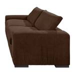 Bigsofa Hixon II Webstoff Braun / Pink