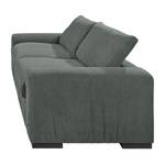 Bigsofa Hixon II Webstoff Grau / Rot