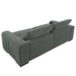 Bigsofa Hixon II Webstoff Grau / Grün