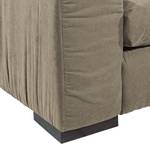 Bigsofa Hixon II Webstoff Taupe / Pink