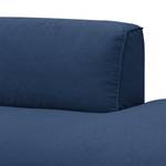 Bigsofa Hudson Webstoff Webstoff Anda II: Blau - Armlehne davorstehend links