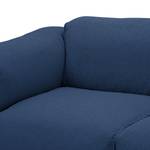 Bigsofa Hudson Webstoff Webstoff Anda II: Blau - Armlehne davorstehend links