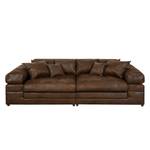 Bigsofa Naomi III Antiklederoptik Braun