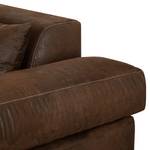 Bigsofa Naomi III Antiklederoptik Braun