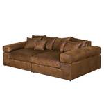 Bigsofa Naomi III Antiklederoptik Braun