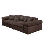 Bigsofa Naomi III Antiklederoptik Dunkelbraun