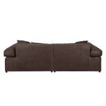 Bigsofa Naomi III Antiklederoptik Dunkelbraun