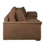 Bigsofa Naomi IV Antiklederlook Mittelbraun