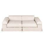 Bigsofa Serena Webstoff Beige / Braun