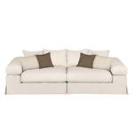 Bigsofa Serena Webstoff Beige / Braun