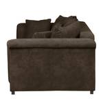 Grand Canapé Rockypoint (convertible) Aspect cuir antique - Marron foncé