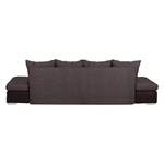 Bigsofa Truman Webstoff/Strukturstoff Braun